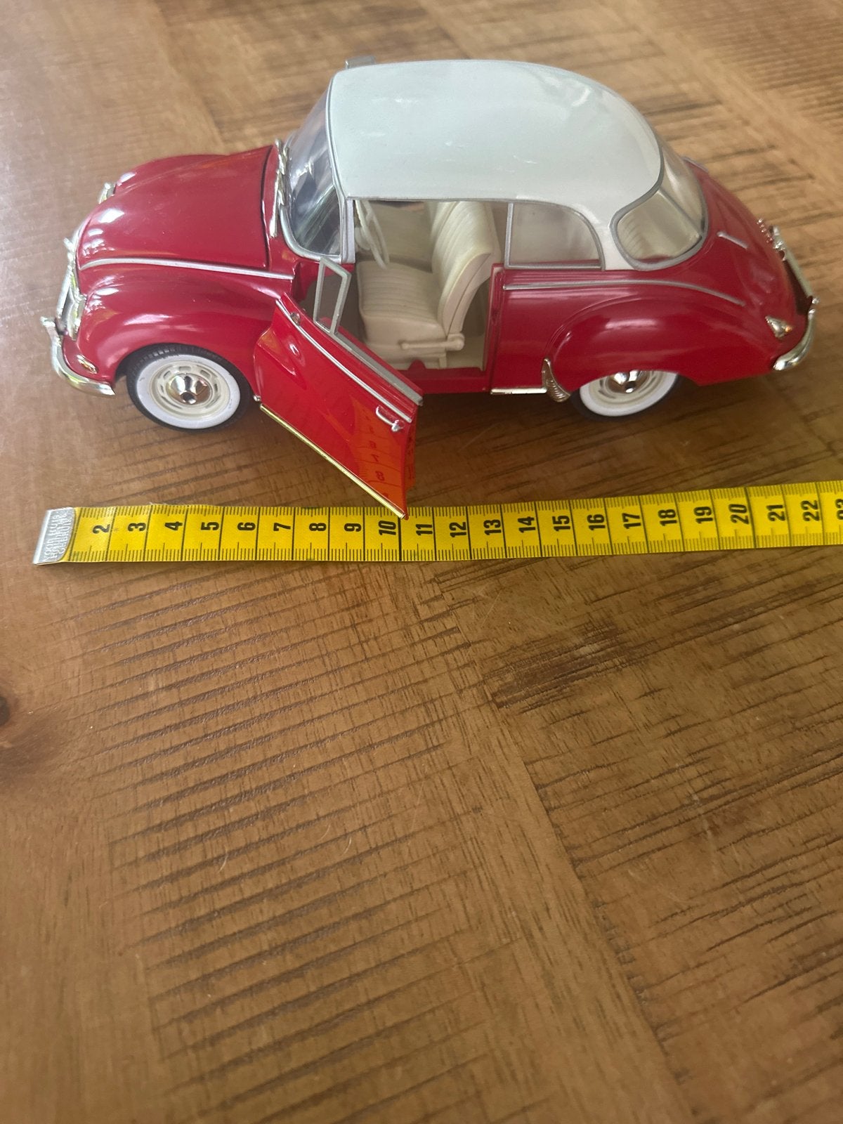 Schaalmodel Auto Union 1000S Coupé rood/wit, Ophalen of Verzenden, Zo goed als nieuw, Overige typen
