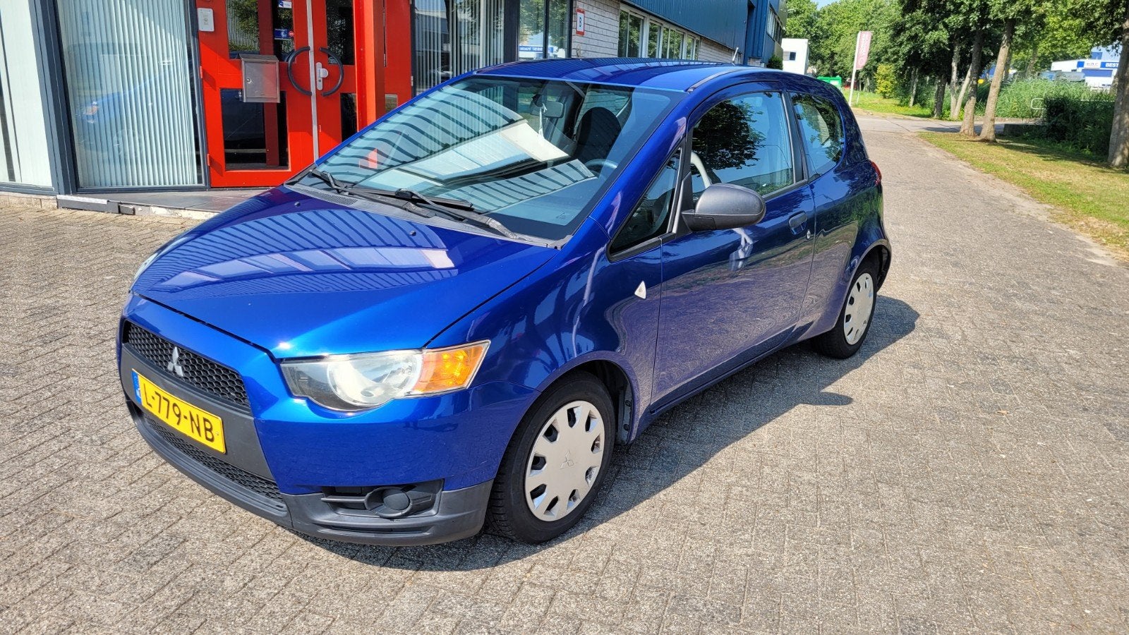 Mitsubishi Colt 1.1 Mivec CZ3 2009 Blauw, Auto's, Voorwielaandrijving, Euro 5, Stof, 74 pk