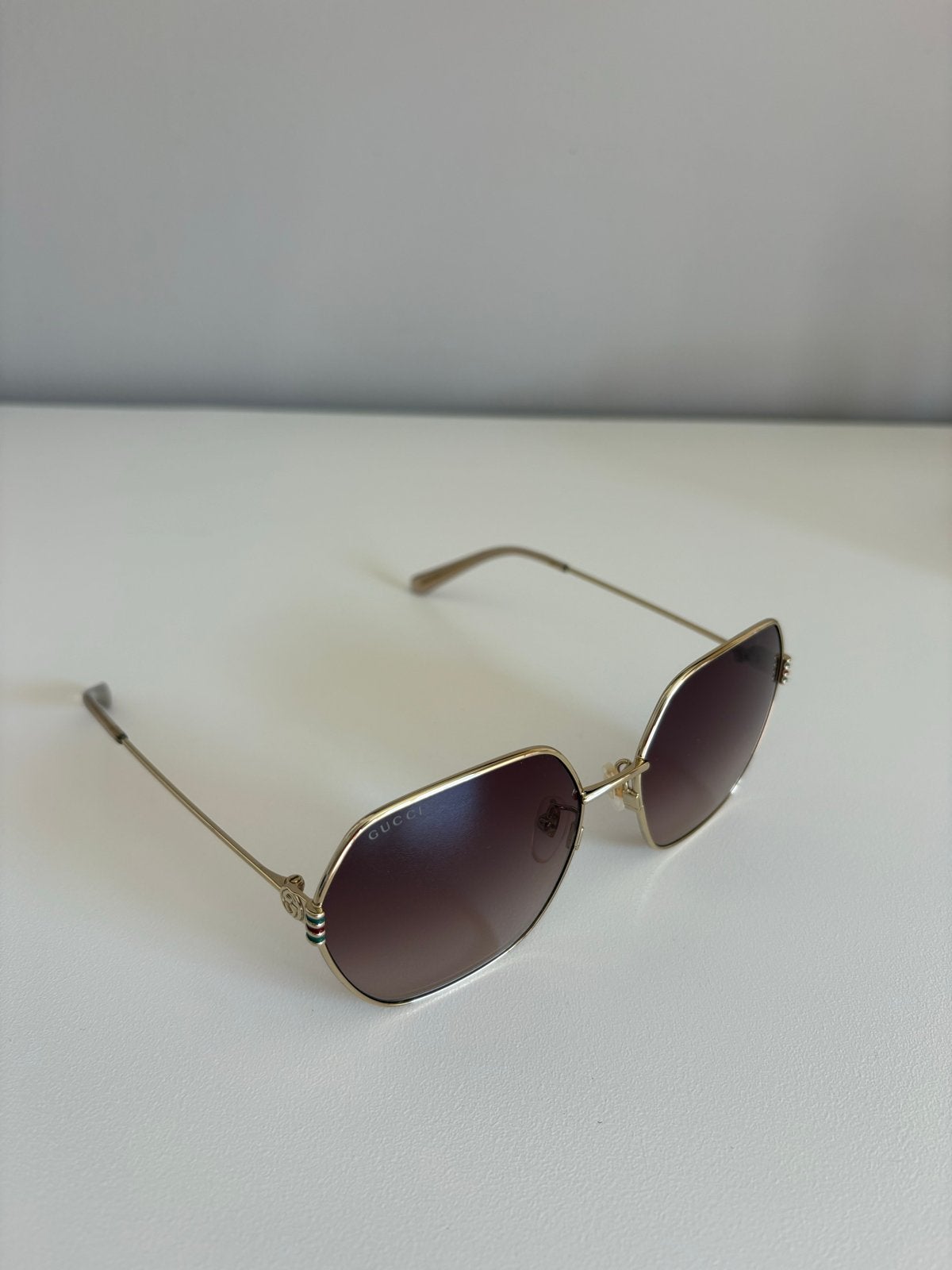 Gucci zonnebril GG1285SA - Nieuw en ongedragen, Overige merken, Zonnebril, Bruin, Nieuw