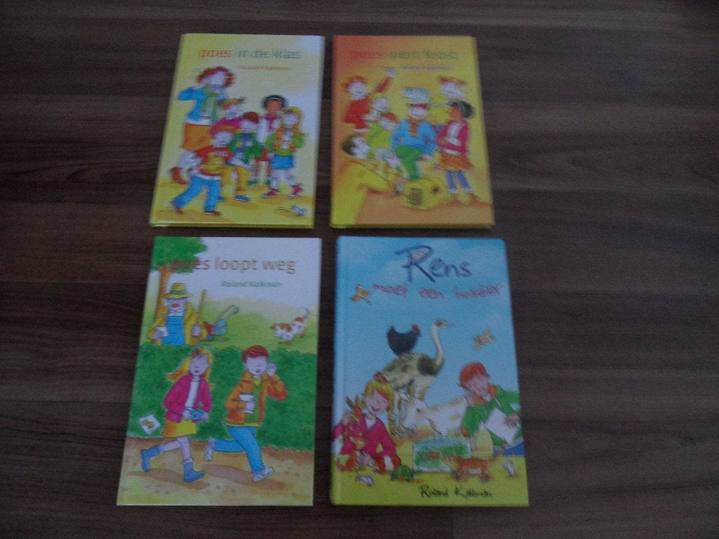 Poes 4x/Rens moet een huisdier- Roland Kalkman, Ophalen of Verzenden, Gelezen, Fictie algemeen