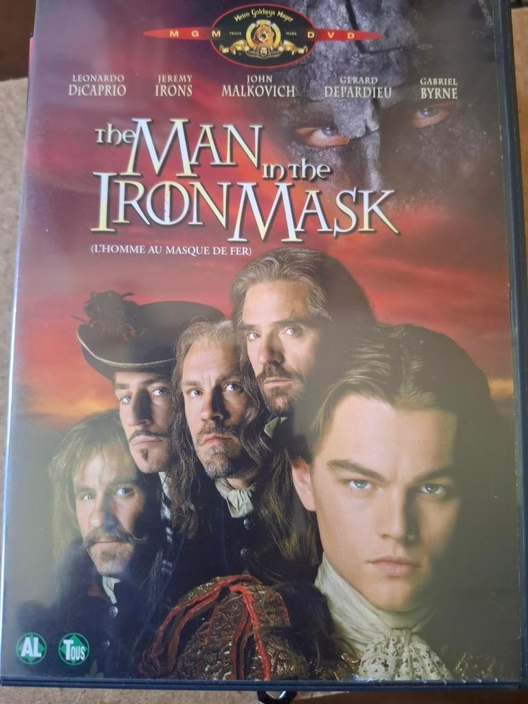 The Man in the Iron Mask DVD - Leonardo DiCaprio, Vanaf 12 jaar, Ophalen of Verzenden, Gebruikt, Historisch of Kostuumdrama