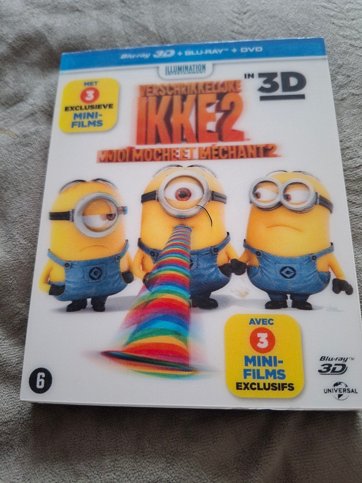 verschrikkelijke ikken 2 in 3d, Cd's en Dvd's, Blu-ray, Ophalen of Verzenden, Zo goed als nieuw