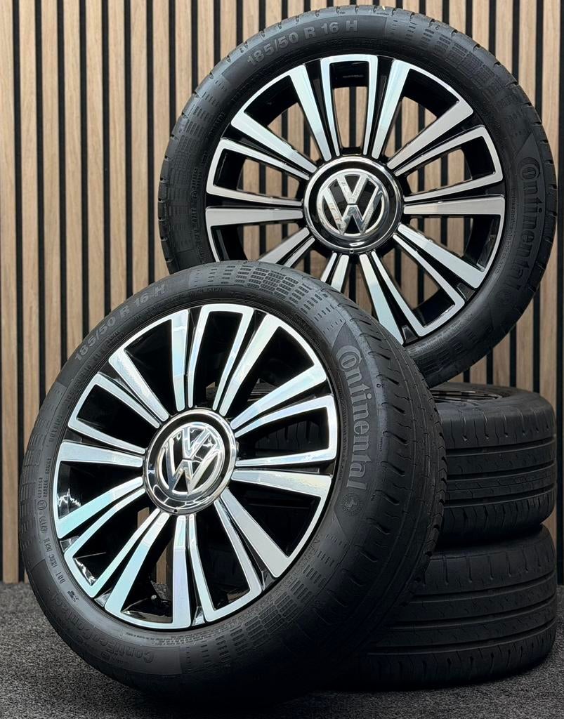 Originele 16 inch VW Up Up! La Boca 4x100 ET35 Continental, Auto-onderdelen, Banden en Velgen, Ophalen, 16 inch, ., Banden en Velgen