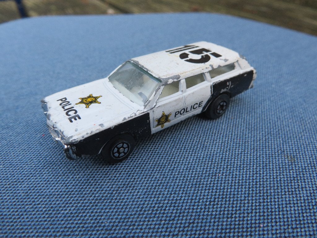 Merkloos Ford POLICE (Yatming), Ophalen of Verzenden, Gebruikt, Auto
