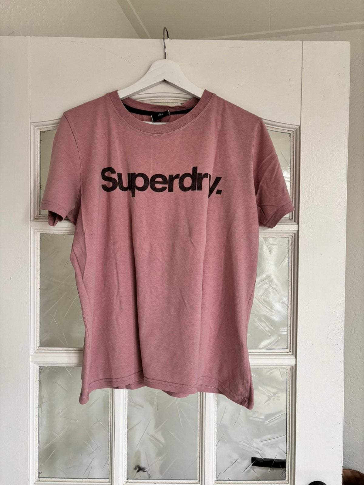 Shirt L, Ophalen of Verzenden, Zo goed als nieuw, Roze, Korte mouw