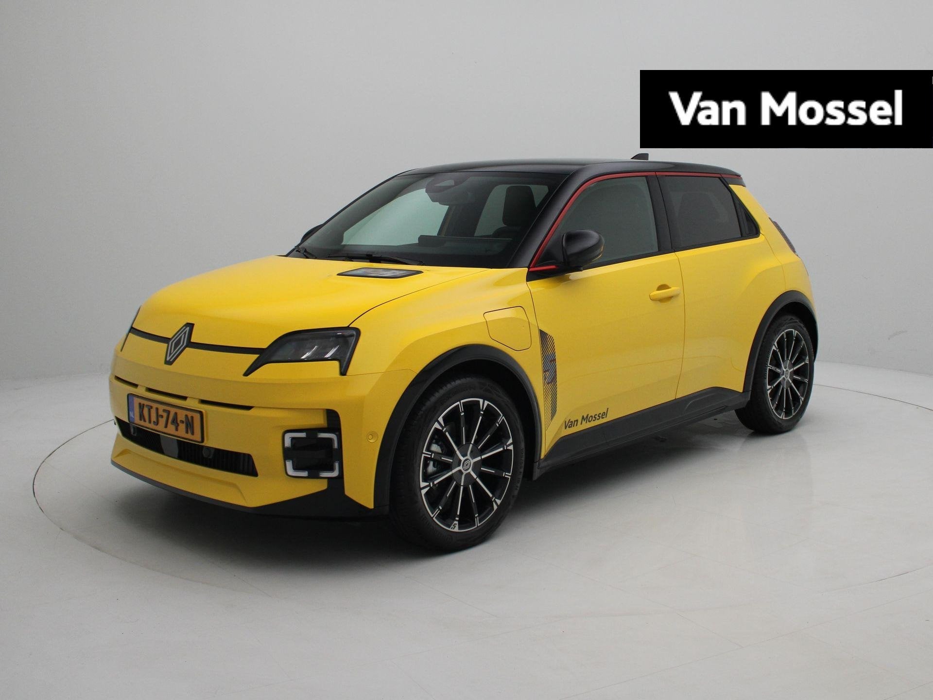 Renault 5 comfort range iconic cinq 52 kWh | Pack safety & a, Auto's, Stof, Automatische klimaatregeling, 500 kg, Te koop