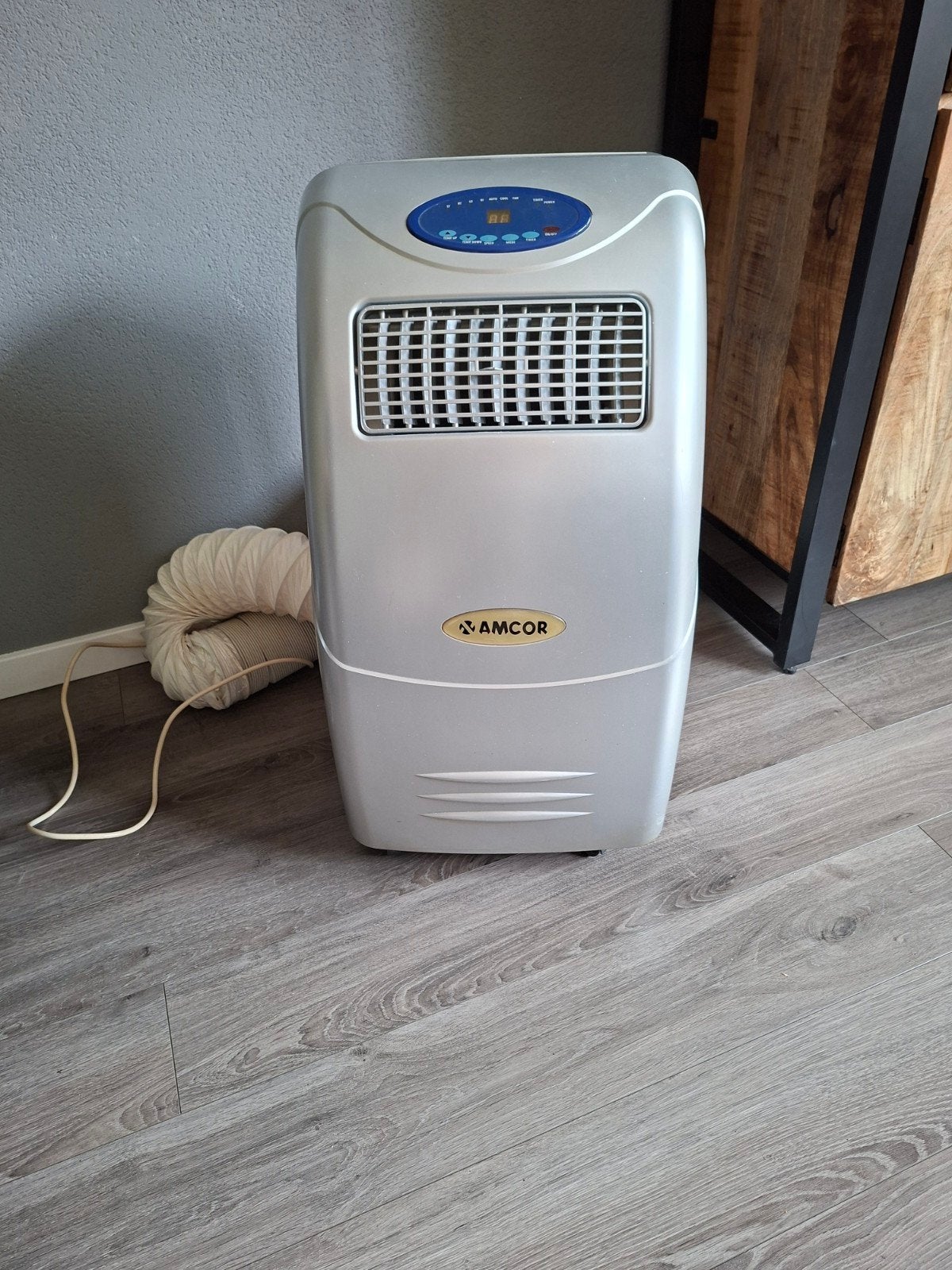 Amcor mobiele airco, Witgoed en Apparatuur, Airco's, Ophalen, Gebruikt, Minder dan 60 m³, 3 snelheden of meer