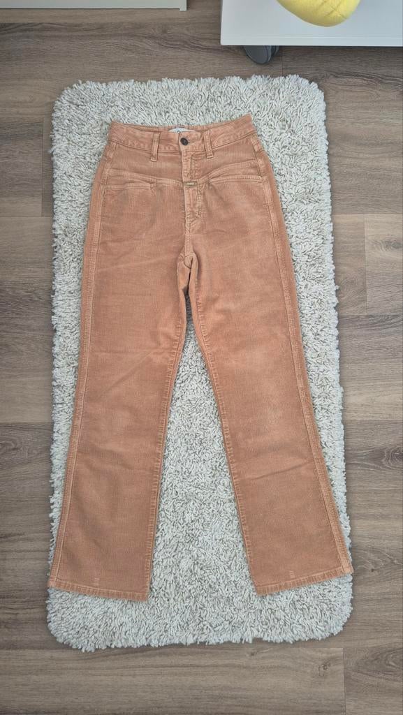 Closed corduroy broek - (XS/36), Kleding | Dames, Broeken en Pantalons, Bruin, Closed, Ophalen of Verzenden, Zo goed als nieuw