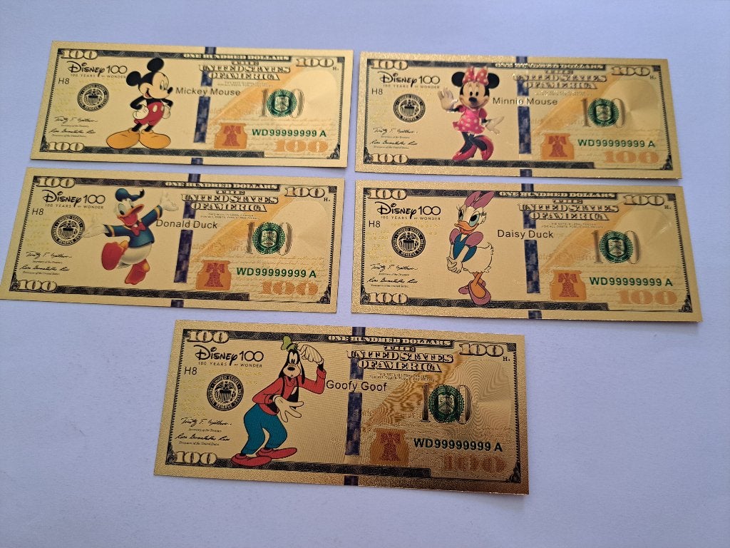 GOUGFOLIE BILJETTEN -DISNEY MICKEY -DONALD & FRIENDS- 1B, Verzenden, Nieuw