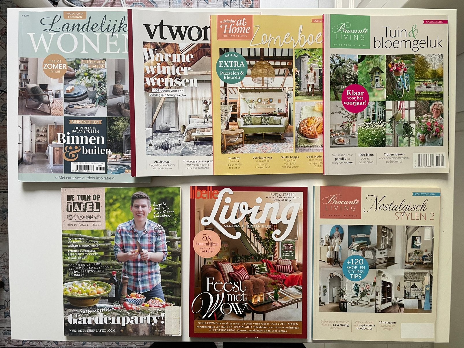 Diverse Tijdschriften/ Wonen / Tuin, Ophalen of Verzenden, Zo goed als nieuw, Overige typen
