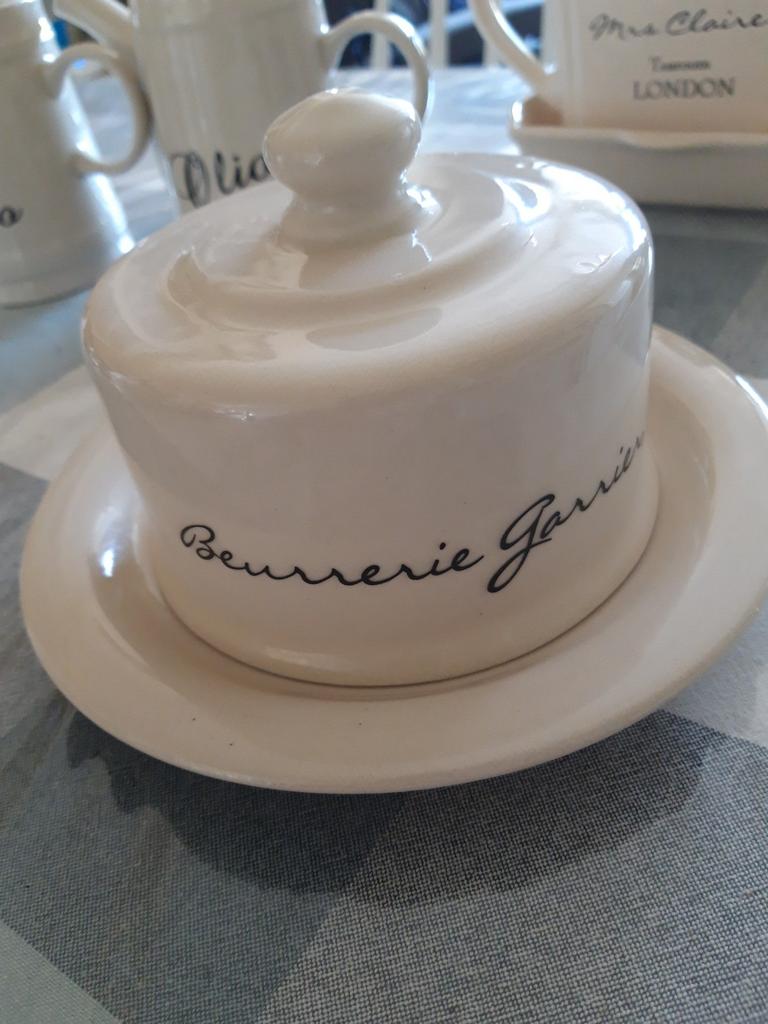Riviera Maison Botervloot Crèmekleurig - Nieuwstaat, Overige typen, Zo goed als nieuw, Steen/keramiek, Riviera Maison