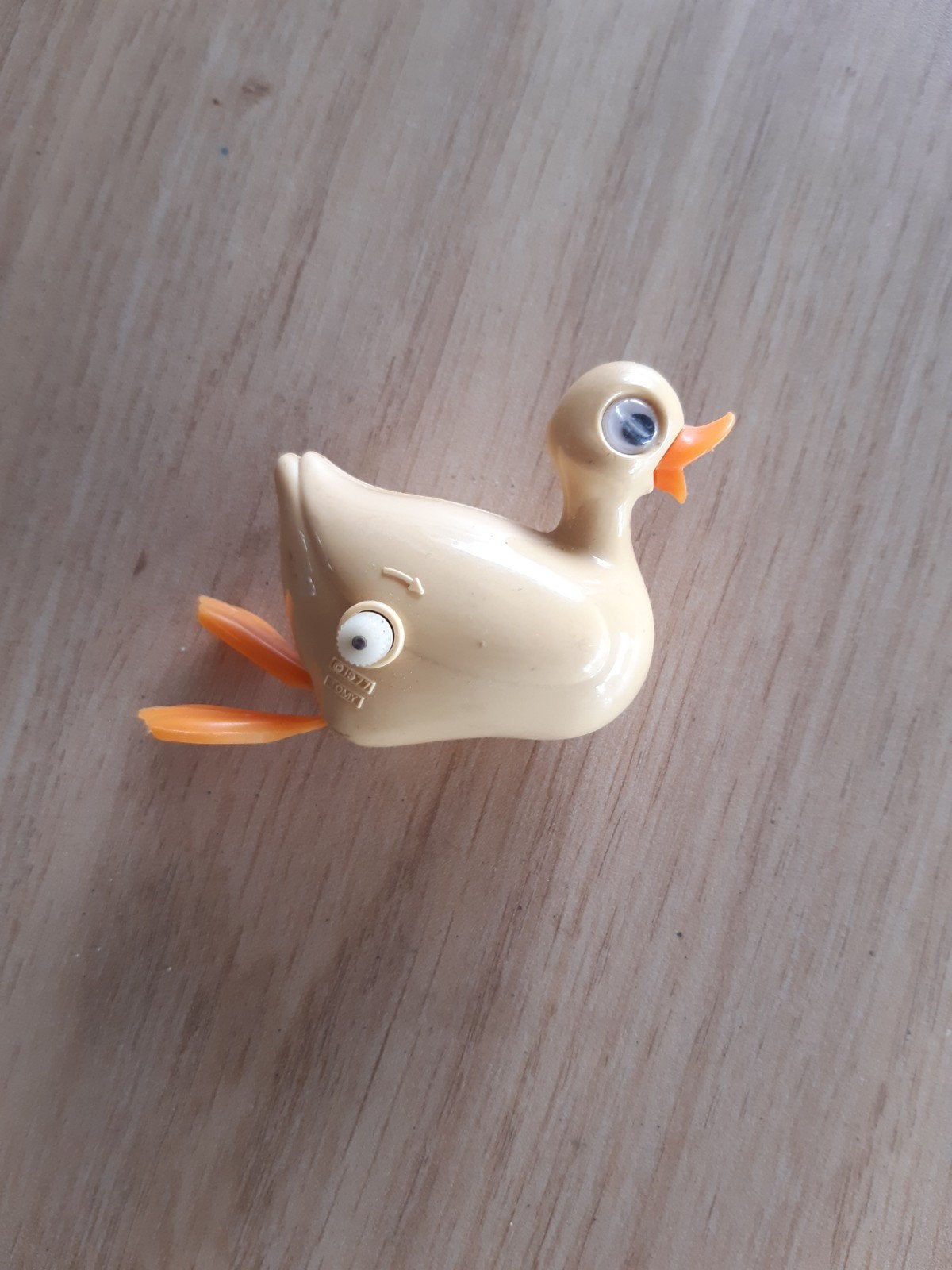 Vintage badeendje met opwindmechanisme, Ophalen of Verzenden, Gebruikt, Jongen of Meisje