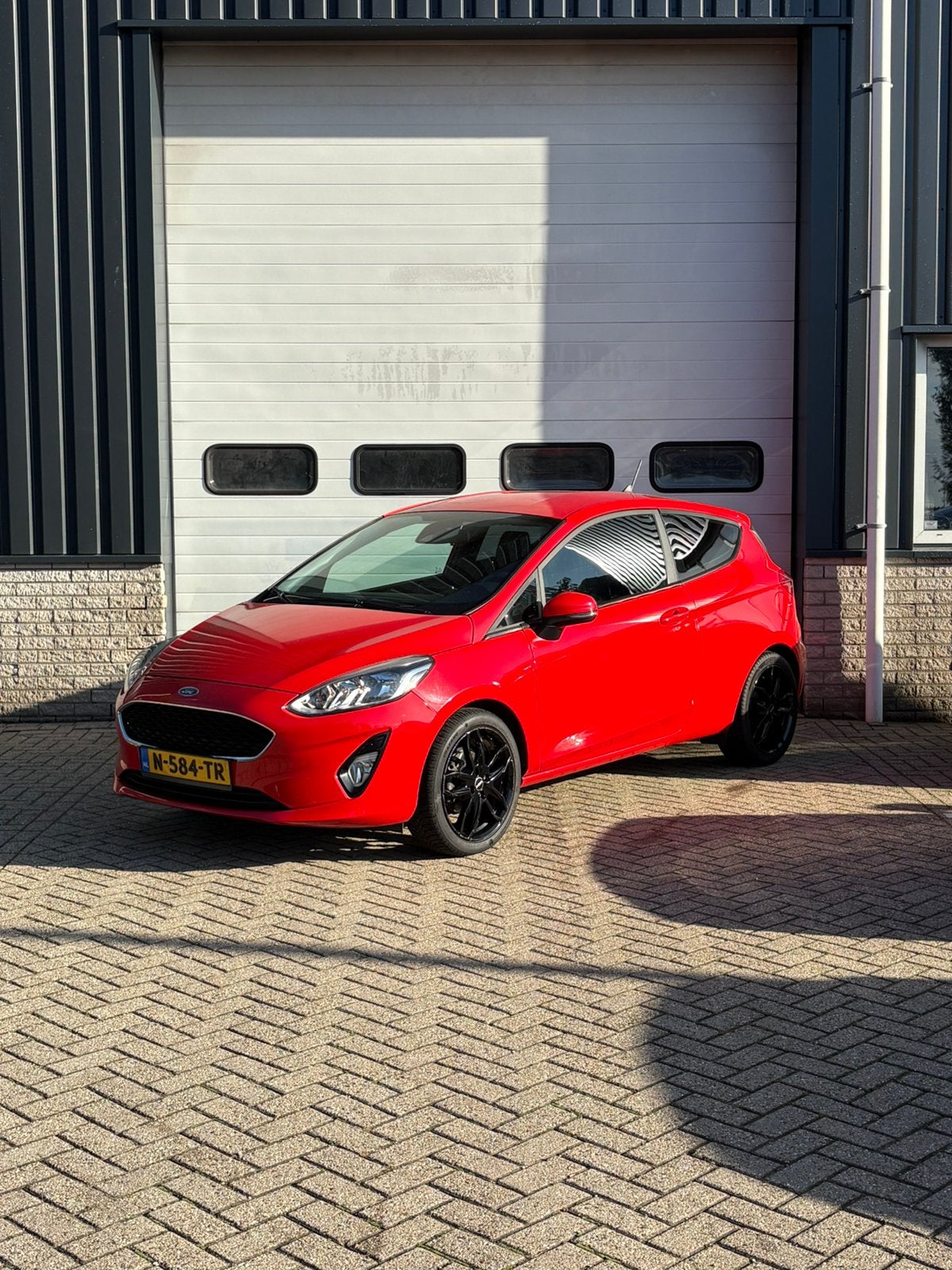 Ford Fiësta 1.1 2020 Rood | DISTR. VV, Auto's, 74 pk, 1052 kg, 49 €/maand, Bedrijf