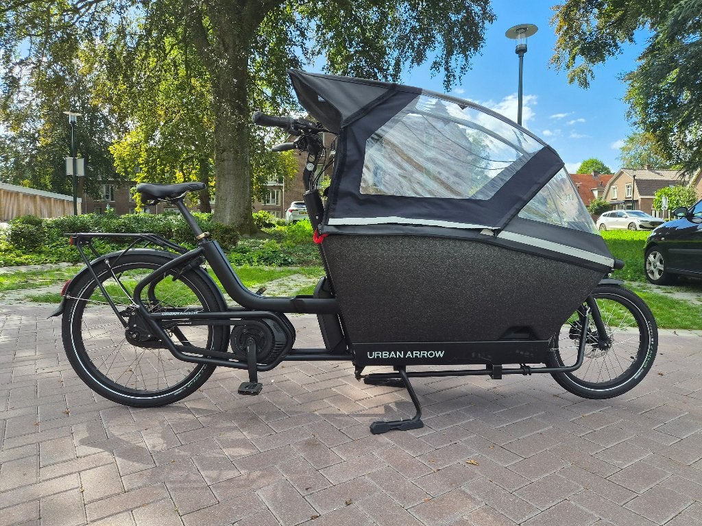 Urban Arrow Family Bosch CX500Wh | 5360 km | Top onderhouden, Gebruikt, 3 kinderen, Huif, Schijfrem