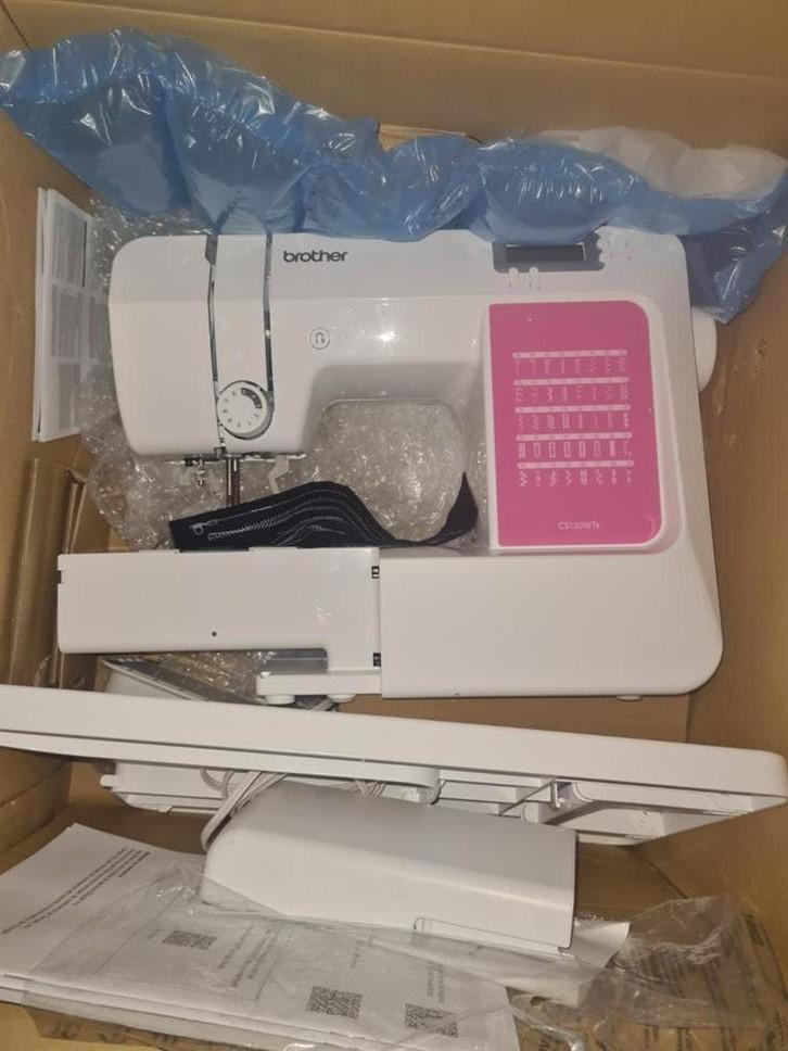 Brother CS120WT5 Naaimachine - Nieuw in doos, Hobby en Vrije tijd, Naaimachines en Toebehoren, Nieuw, Naaimachine, Brother, Ophalen of Verzenden
