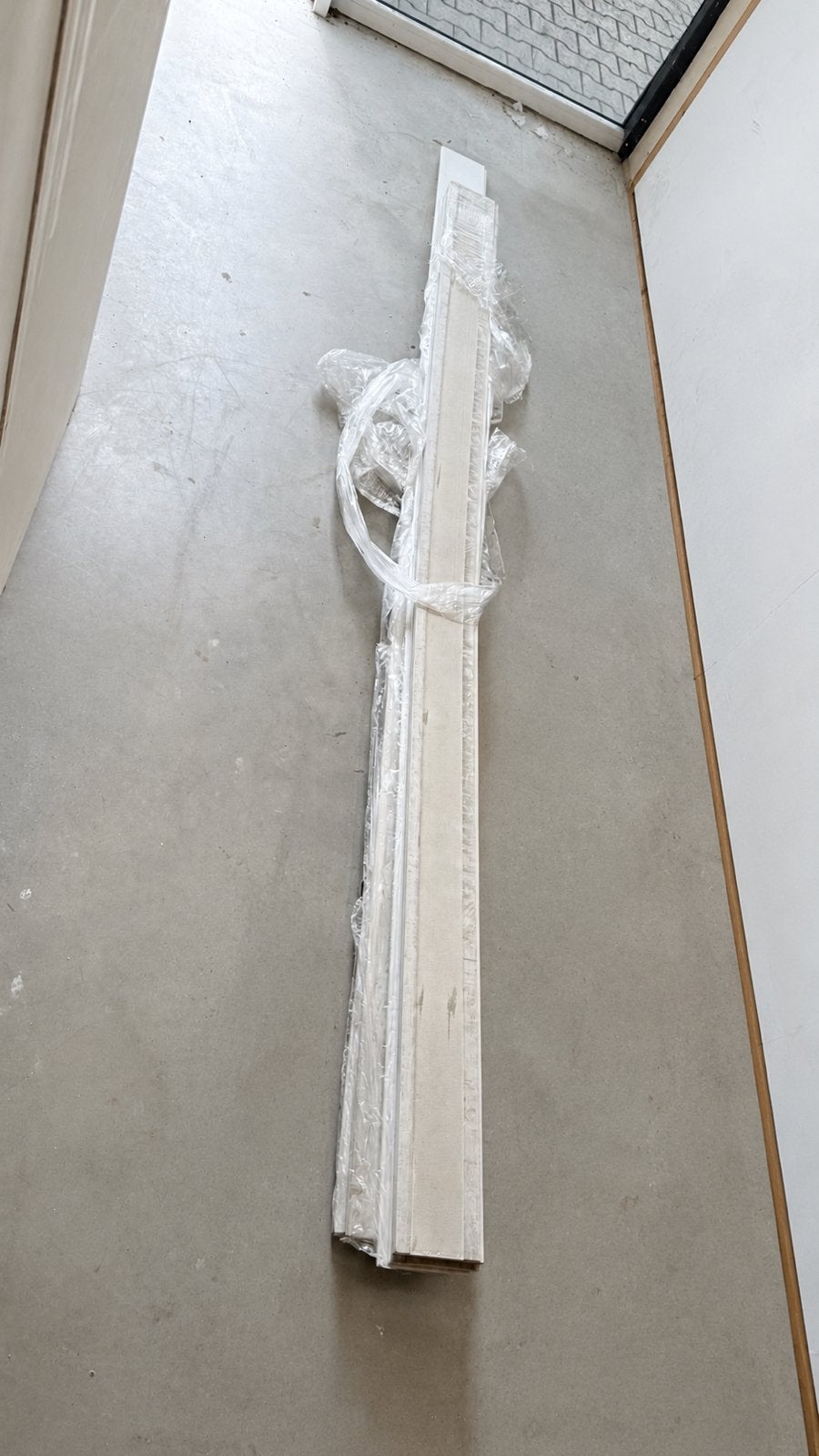 Partij MDF plinten, Ophalen of Verzenden, Zo goed als nieuw, Mdf, 250 cm of meer