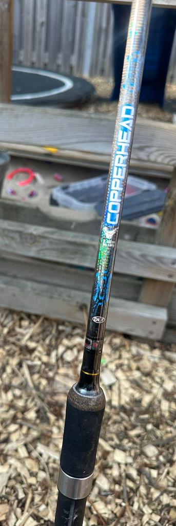 Vishengel Copperhead 2.60m 60-130g, Watersport en Boten, Ophalen, Gebruikt, Werphengel
