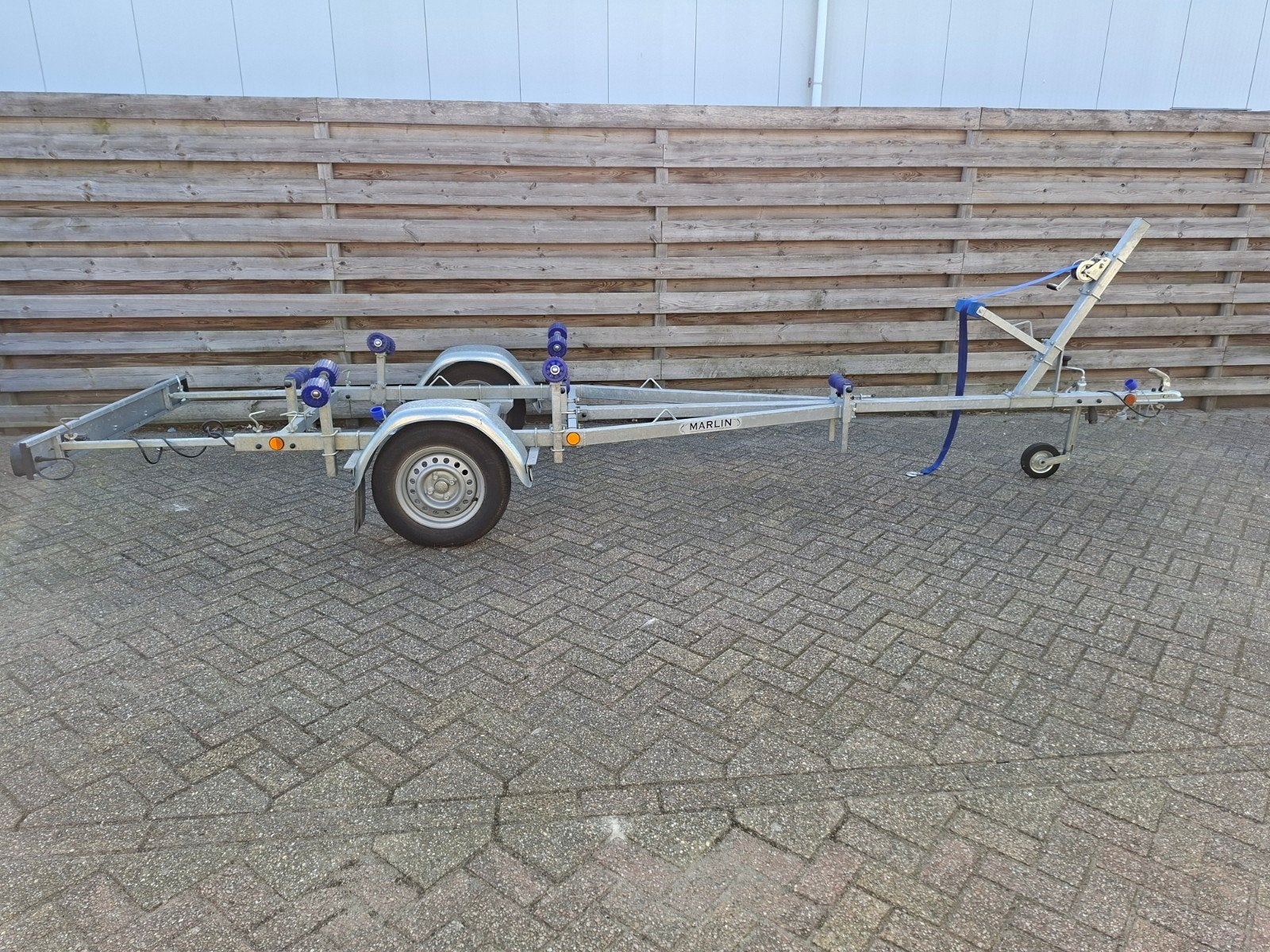 Marlin Kanteltrailer 750kg as, Ophalen, Minder dan 1500 kg, Overige typen, Kantelbaar