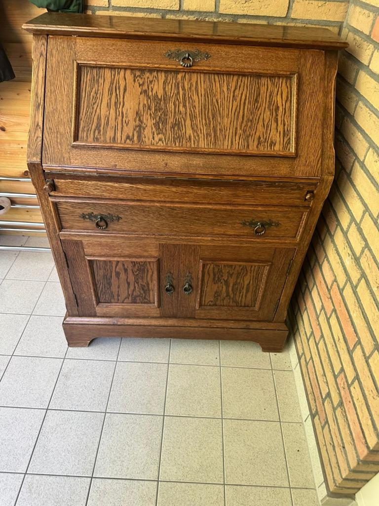 Mooie Antieke secretaire, Ophalen of Verzenden, Gebruikt