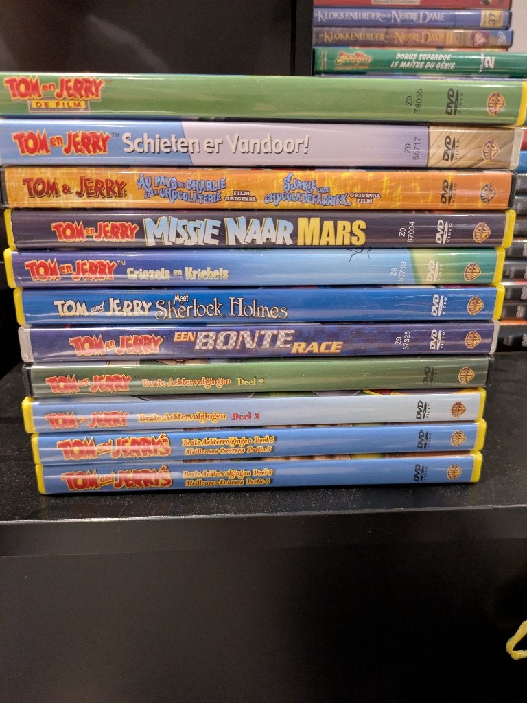 Tom and jerry DVD, Tekenfilm, Ophalen of Verzenden, Zo goed als nieuw, Alle leeftijden