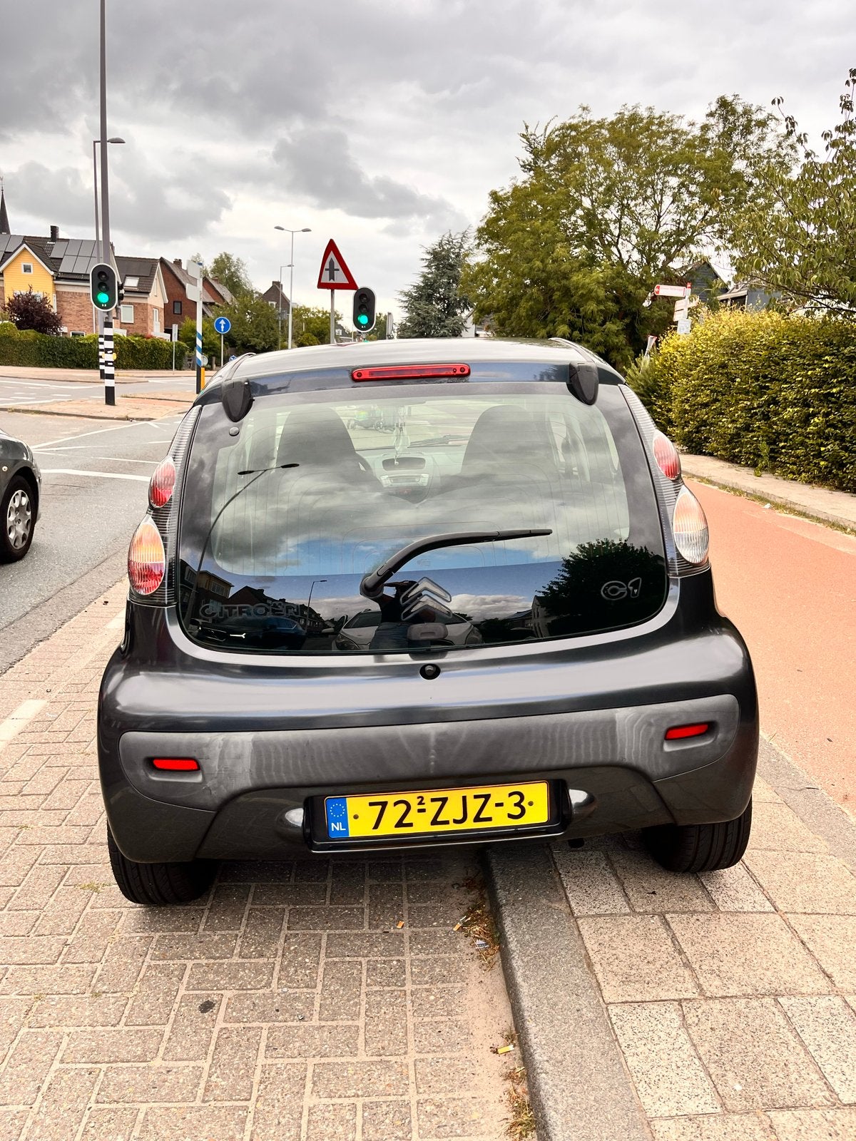 Citroën Ci1  2006 Grijs, Auto's, 4 stoelen, 68 pk, Particulier, 23 €/maand