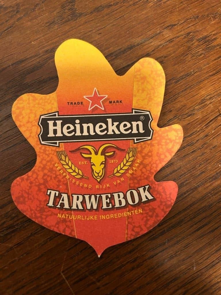 Stapel Heineken viltjes herfstblad, Ophalen of Verzenden, Nieuw, Viltje(s), Heineken