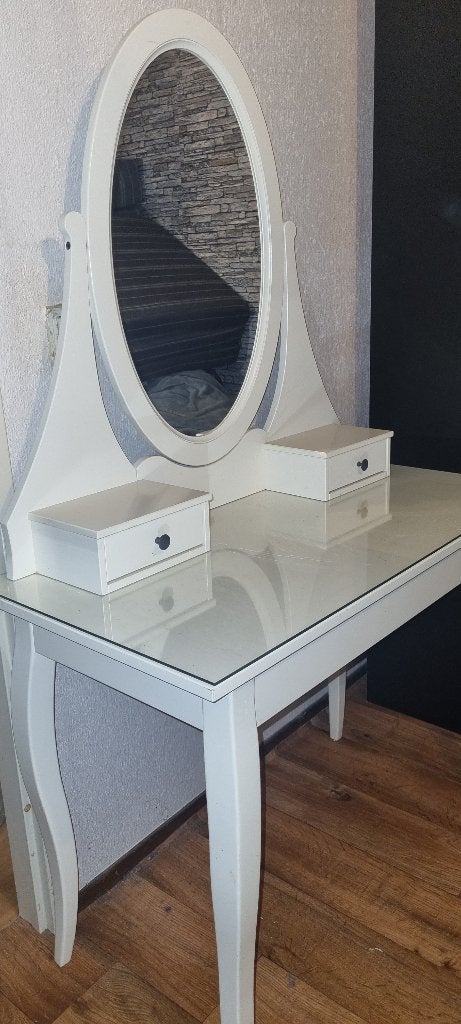 Ikea make up tafel, Huis en Inrichting, Ophalen, Overige materialen, Gebruikt, Minder dan 45 cm