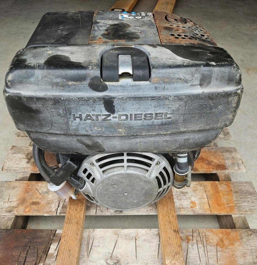 Hatz 1B20 dieselmotor, Ophalen, Gebruikt, Dieselmotor