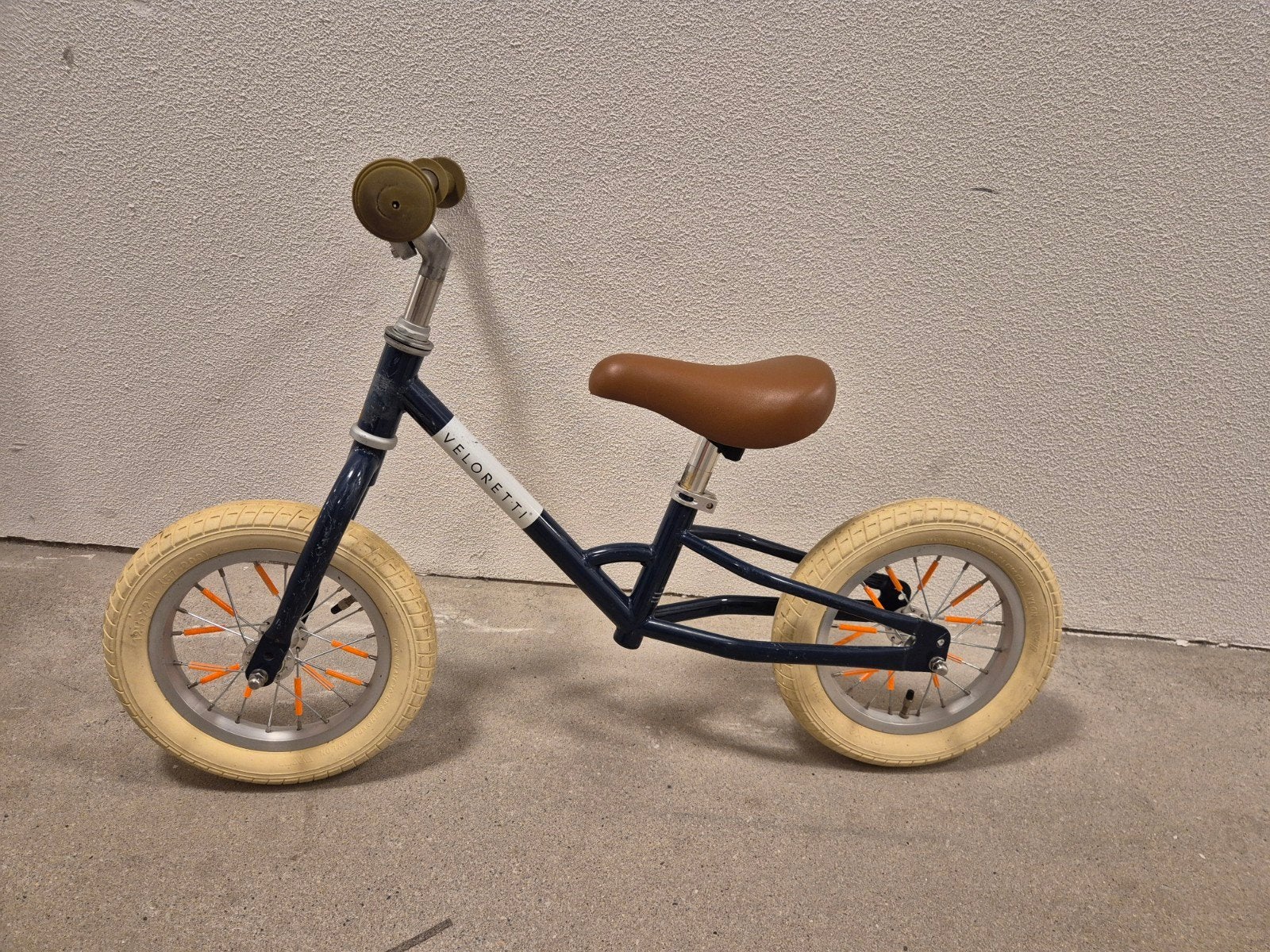 Valoretti baby loopfiets blauw, Ophalen of Verzenden, Gebruikt, Loopfiets