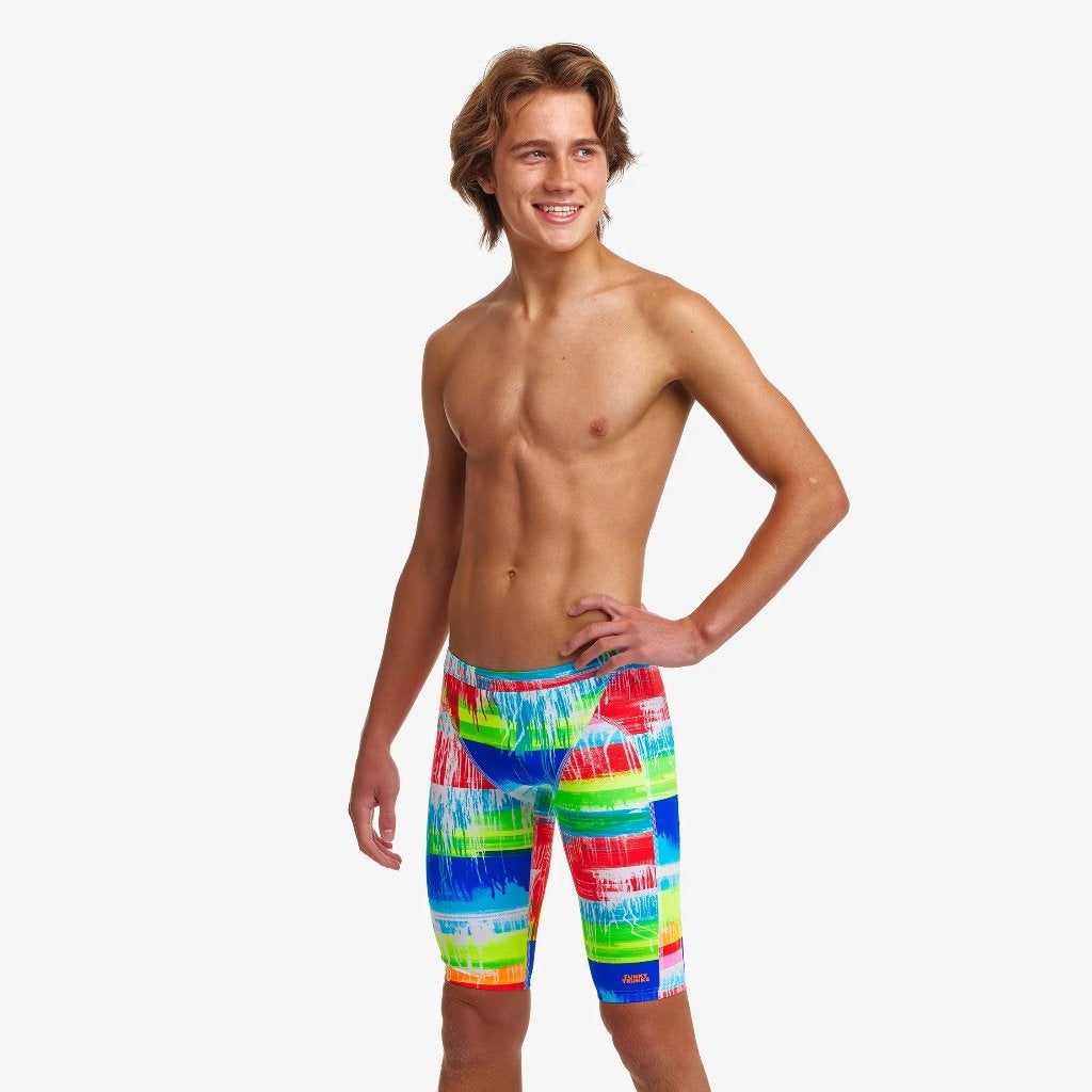 Nieuwe Funky Trunks B Training Jammers Dye Hard, UV-zwemkleding, Nieuw, Zwembroek, Sales@wayfunky.com