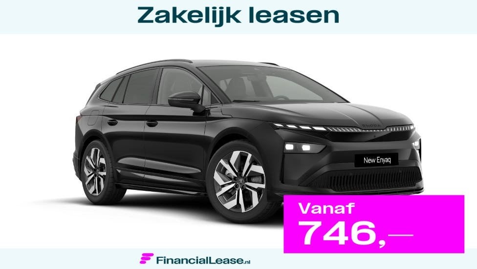 Skoda Enyaq 85 Sportline Tour Edition, Automaat, Achterwielaandrijving, 82 kWh, Zwart