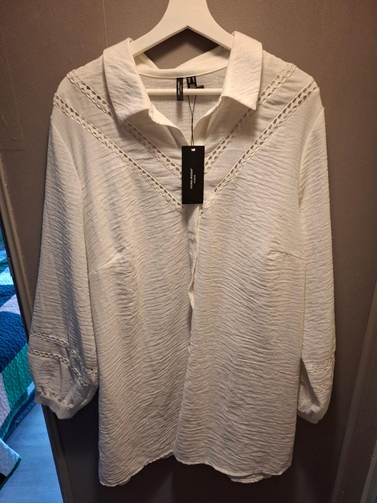 Blouses, Kleding | Dames, Vero Moda, Wit, Maat 46/48 (XL) of groter, Nieuw