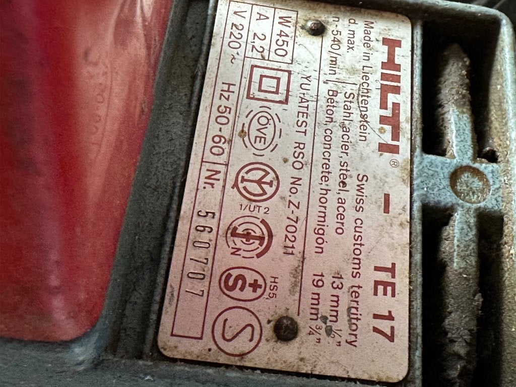 Kango, Doe-het-zelf en Verbouw, Gereedschap | Boormachines, Ophalen, Zo goed als nieuw, 600 watt of meer, Klopboormechanisme