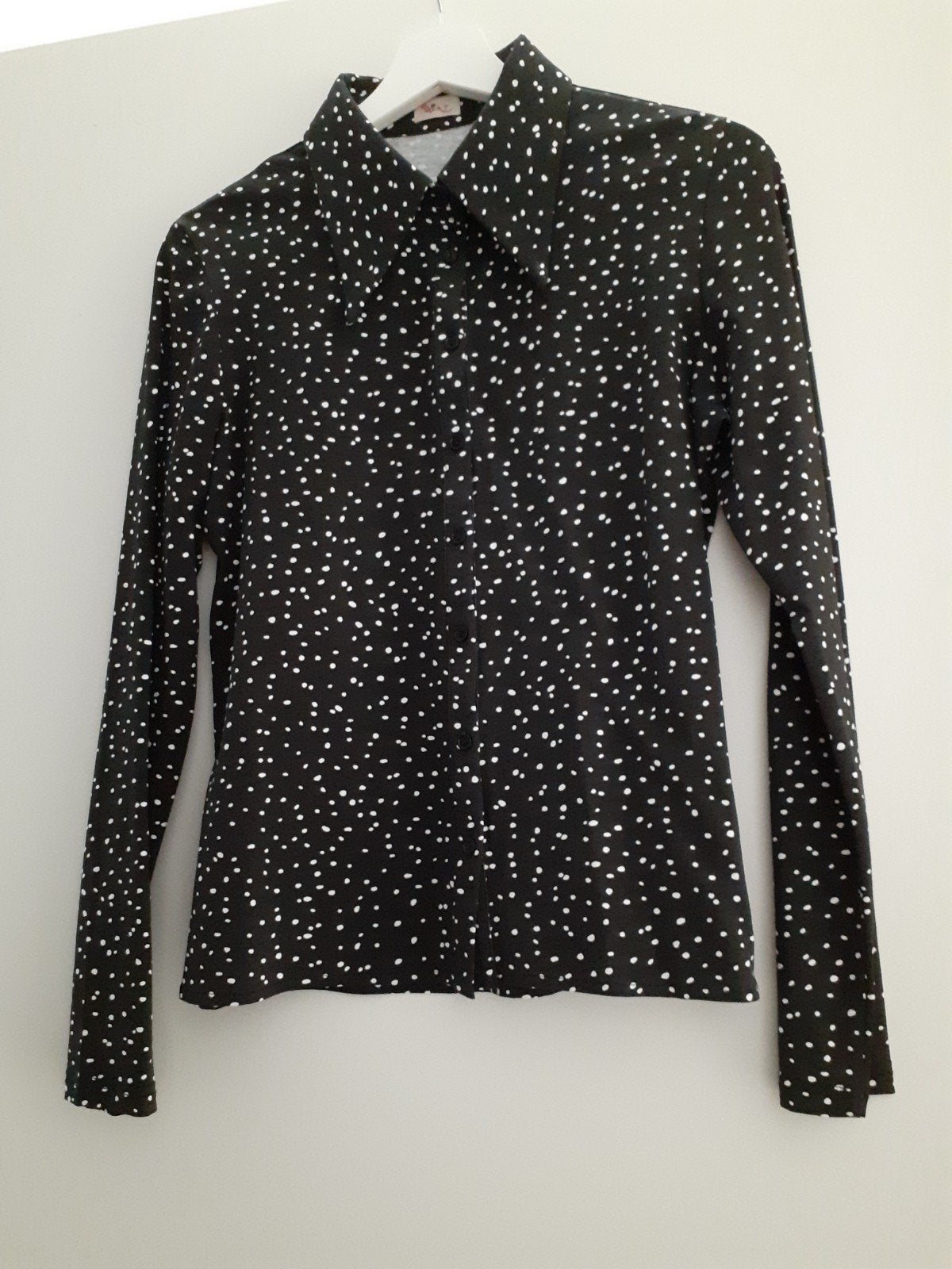 Blouse HEART maat M/L, Ophalen of Verzenden, Zo goed als nieuw, Maat 38/40 (M), Zwart