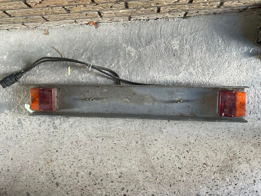 Verlichtingsbalk voor aanhanger of fietsendrager, Ophalen, Gebruikt