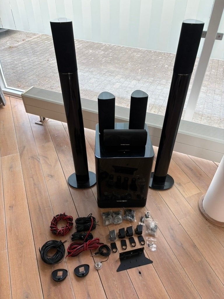 Harman Kardon HKTS 11, 70 watt of meer, Zo goed als nieuw, 5.1-systeem, Overige spelers