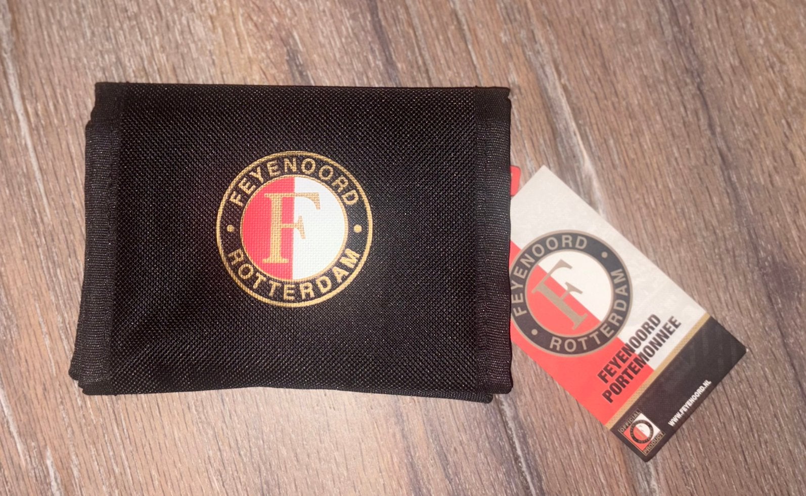 Feyenoord portemonnee nieuw, Sieraden, Tassen en Uiterlijk, Ophalen of Verzenden, Nieuw, Zwart