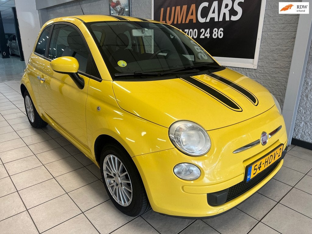 Fiat 500 1.2 Pop | Airco | Elektr. | LM Velgen | NAP |, Auto's, Fiat, Bedrijf, Te koop, ABS, Airbags, Airconditioning, Automatische klimaatregeling