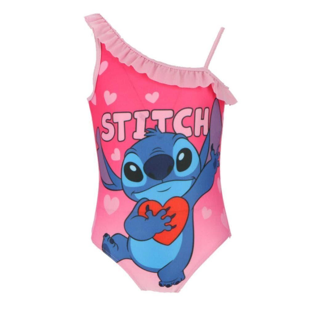 Stitch Zwempak / Badpak LR - Maat 98/104, Maat 98, Stitch, Meisje, Badpak