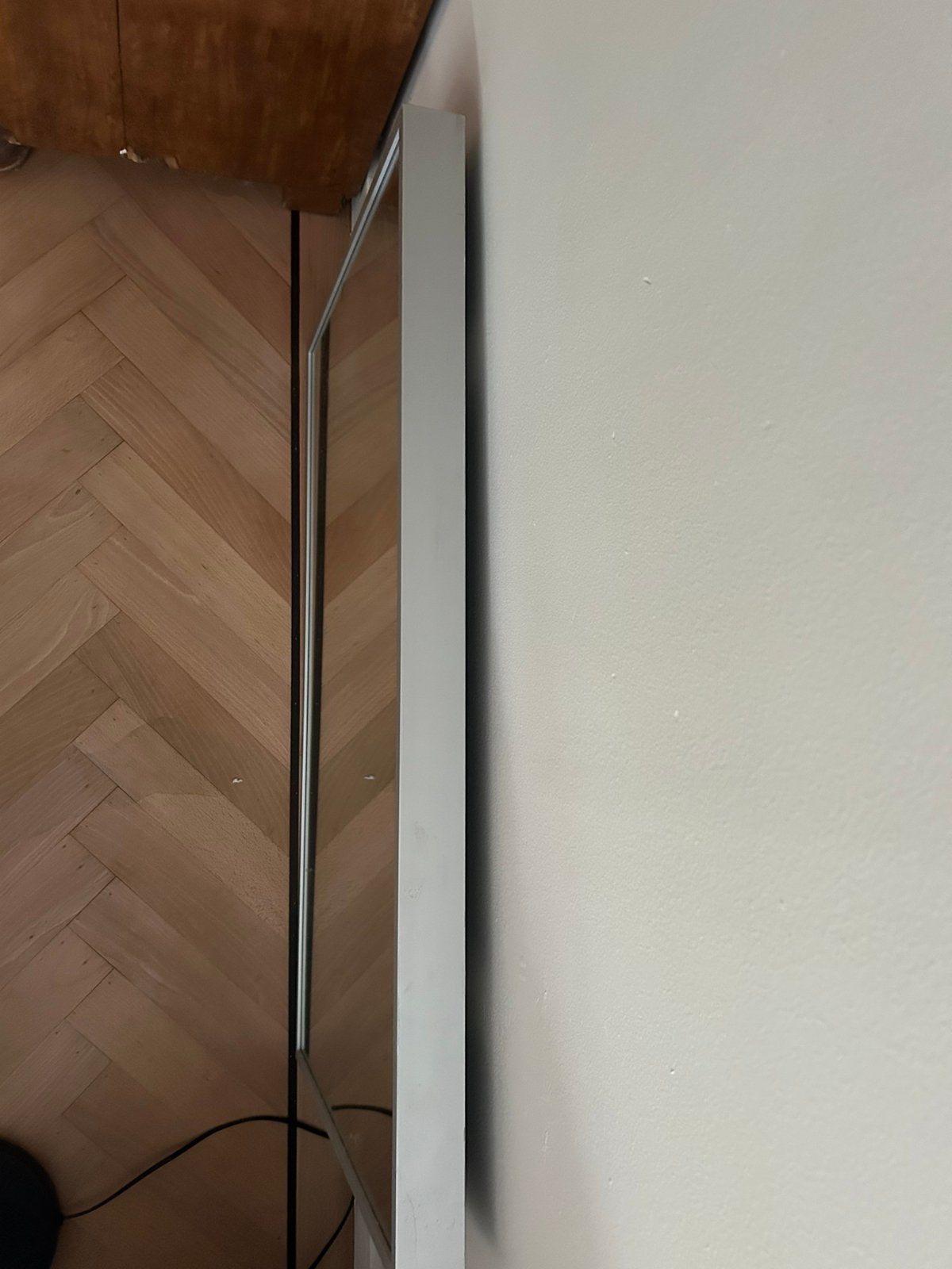 Mooie spiegel 40 x 87cm, Ophalen, Minder dan 50 cm, Zo goed als nieuw, Minder dan 100 cm