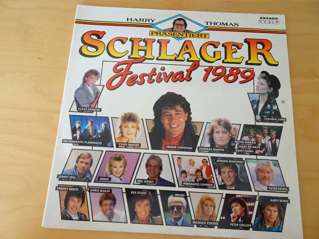 Schlager festival 1989, Cd's en Dvd's, LP, Gebruikt, 12 inch, Schlager