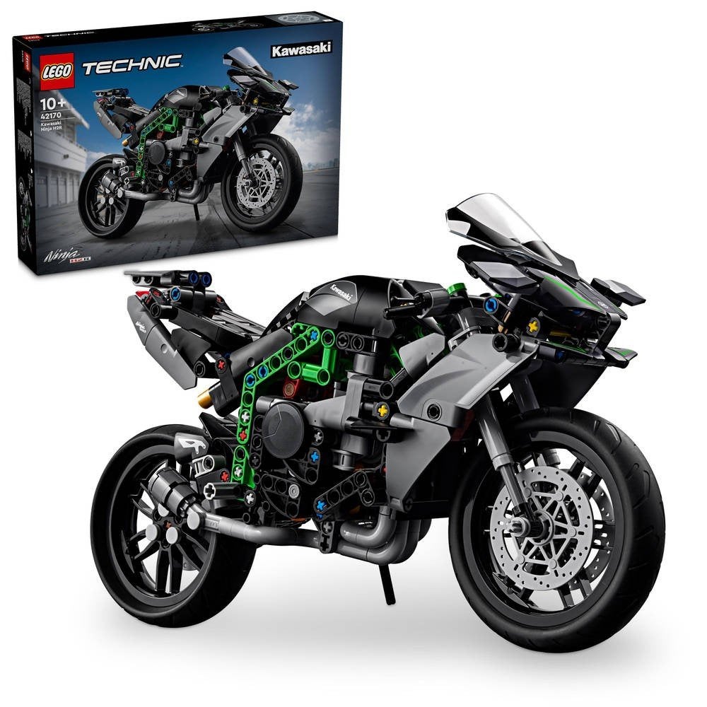 lego kawasaki h2r gebouwde staat, Ophalen of Verzenden