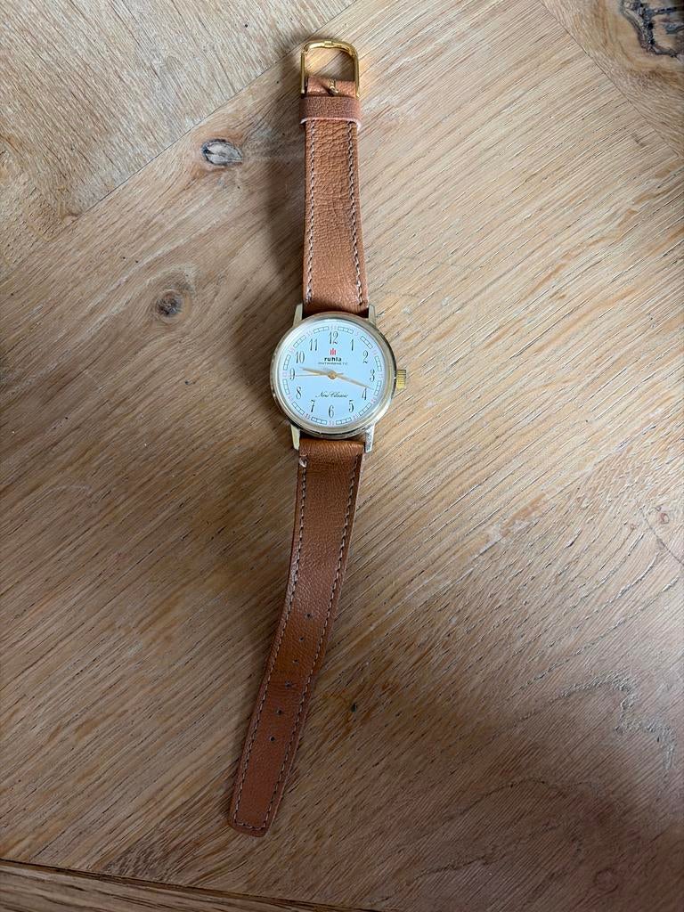 Ruhla automatisch horloge, Overige merken, Overige materialen, Polshorloge, Ophalen of Verzenden