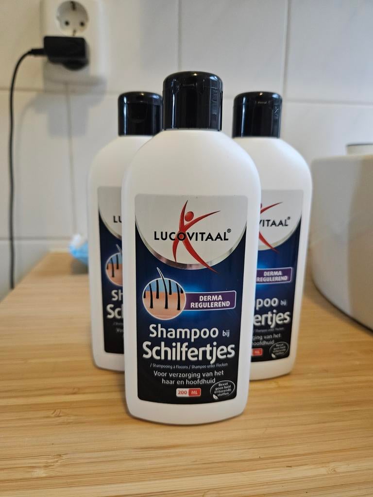 Lucovitaal Anti-Roos Shampoo - 3 flessen, Ophalen of Verzenden, Nieuw, Shampoo of Conditioner