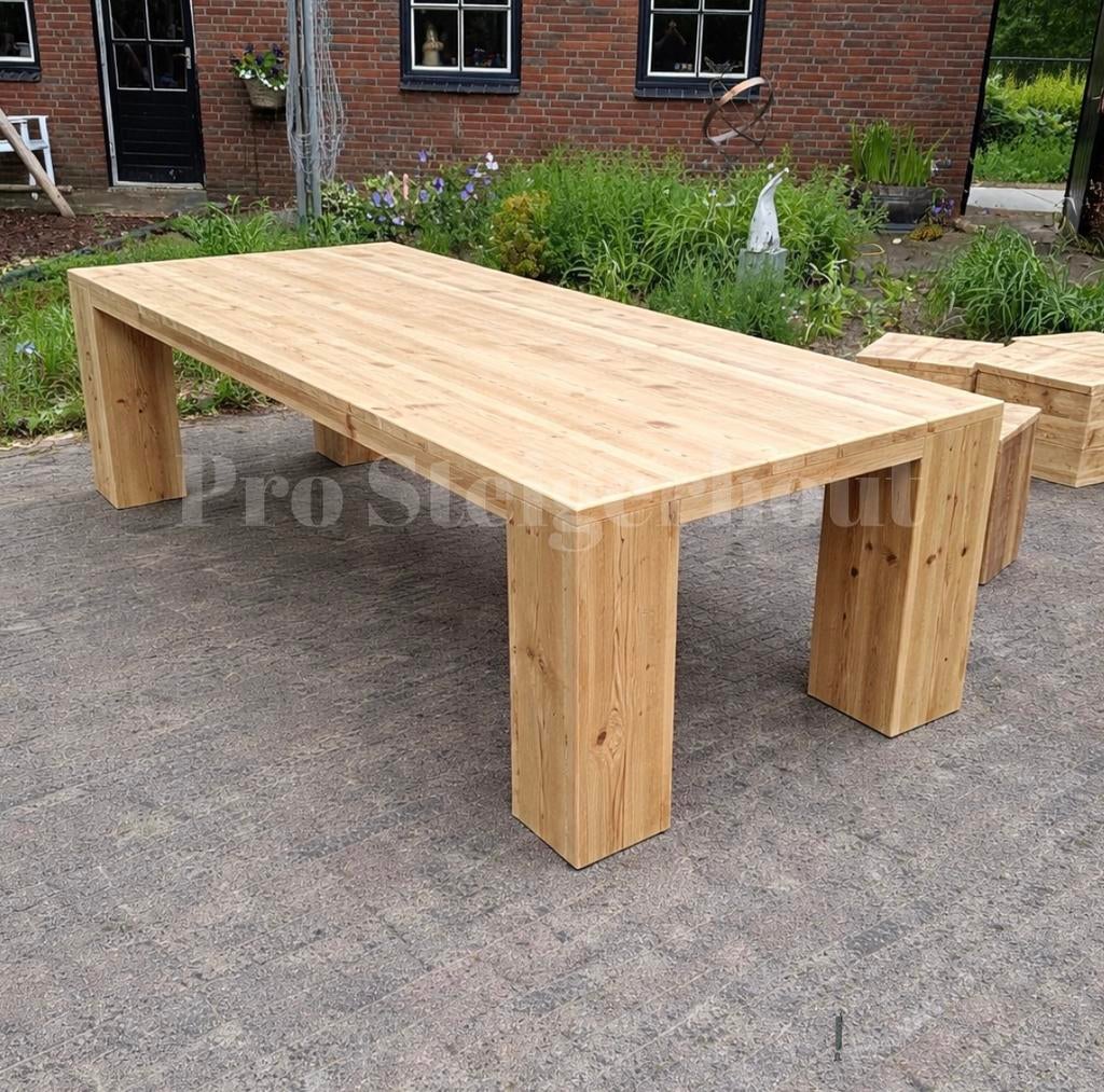 Foto 3 van Douglas Loungeset Hoekbank Tuinset Tuinmeubelen Douglashout