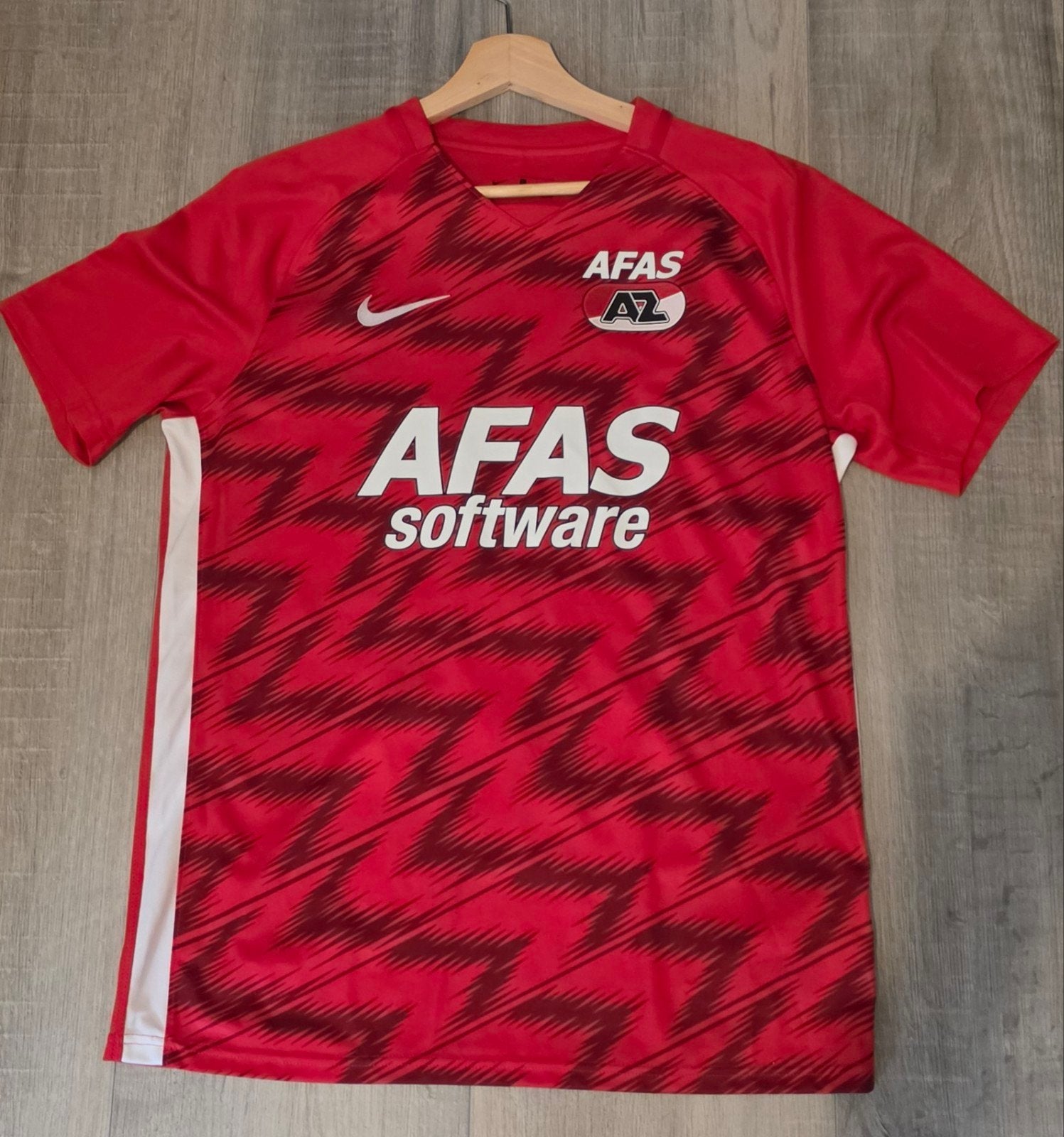 AZ Thuisshirt 2020/2021 - Hart voor de Zorg (Corona), Maat 52/54 (L), Nike, Ophalen of Verzenden, Zo goed als nieuw
