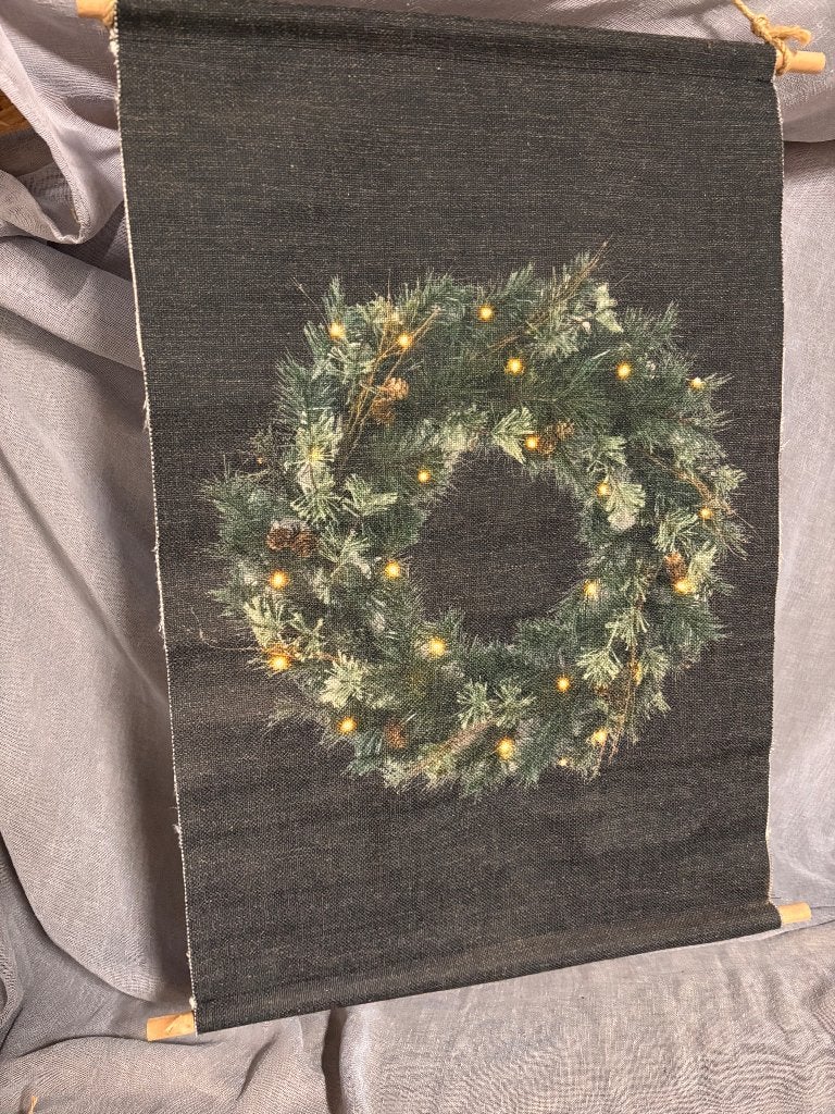 Kerst - Wanddoek met verlichting, Diversen, Kerst, Ophalen, Nieuw