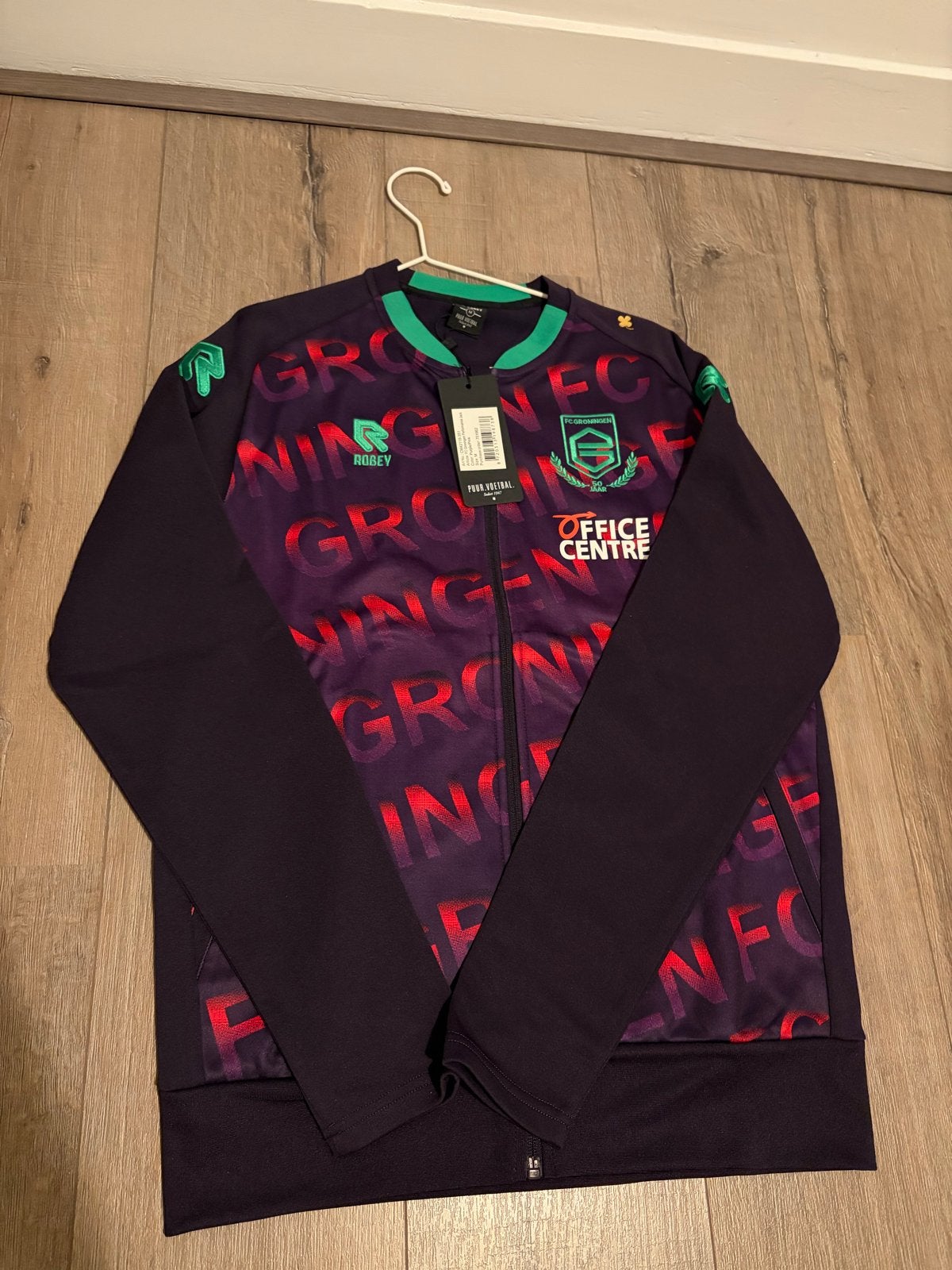 FC Groningen 50 jaar Jubileum Performance Jacket M Robey, Maat M, Ophalen of Verzenden, Nieuw, Overige typen