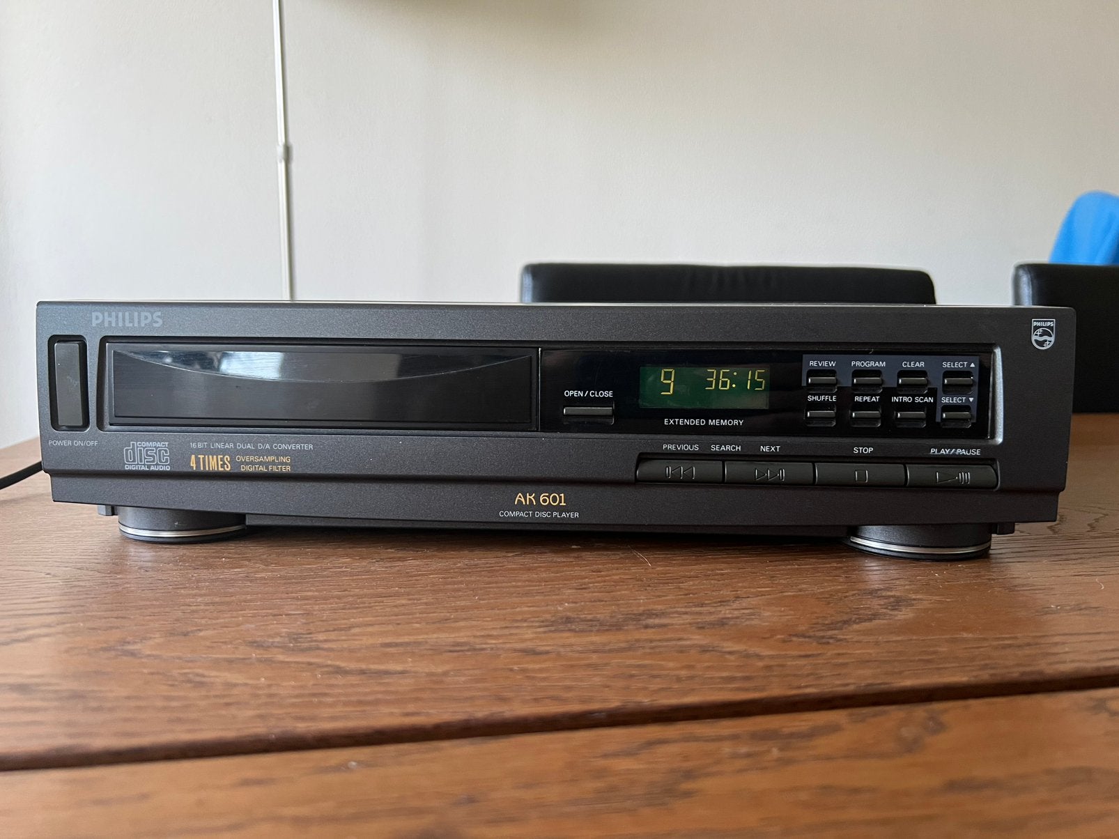 Philips AK601 cd speler, Ophalen of Verzenden, Zo goed als nieuw, Philips