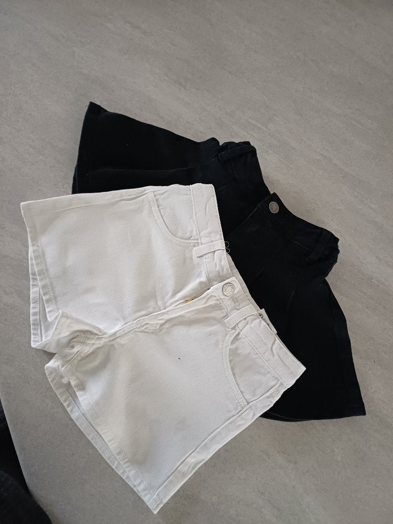 Rokje en spijkershort, Ophalen, Gebruikt, United Colors of Benetton, Meisje